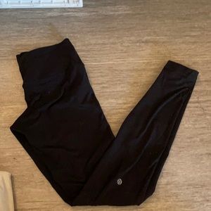 High Waisted Lululemon Black Leggings